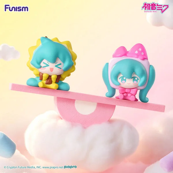 HATSUNE MIKU - Dopamine Qface Blind Box - 1 Unidade (3 Figuras)